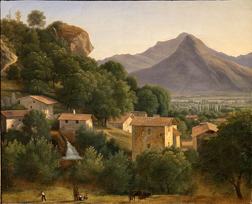 Vue prise du royaume de Naples, , Jean-Joseph-Xavier Bidauld