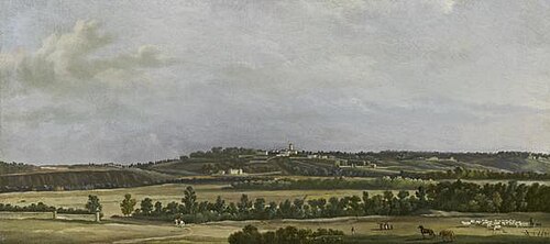 The Heights of Sannois Seen from the Plain of Argenteuil, 1798, Jean-Joseph-Xavier Bidauld