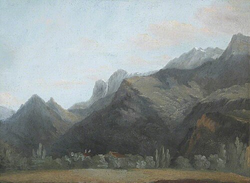 Mountainous Wooded Landscape, 1812, Jean-Joseph-Xavier Bidauld