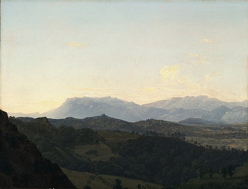 The Sabine Mountains, , Jean-Joseph-Xavier Bidauld