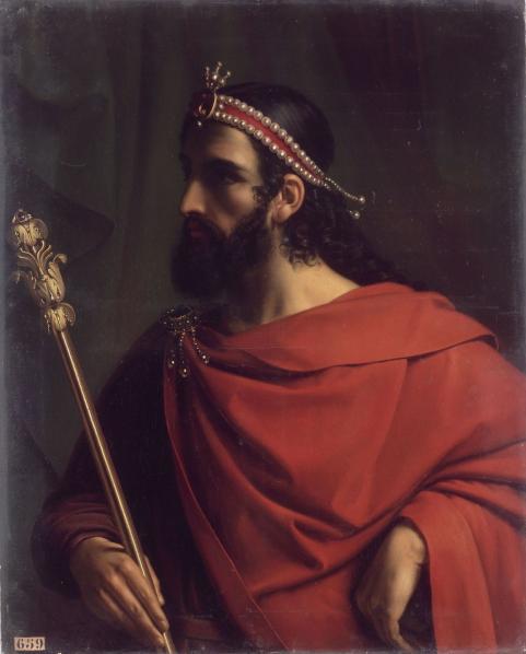 Charibert I, king of the Franks, 1837, Jean-Joseph Dassy
