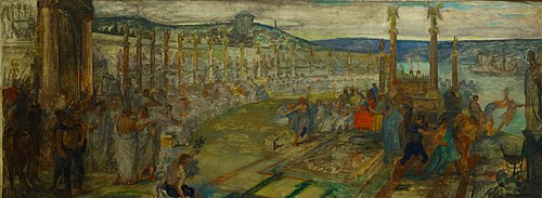 Le concours d’éloquence sous Caligula à Lyon, 1911, Jean-Joseph Weerts