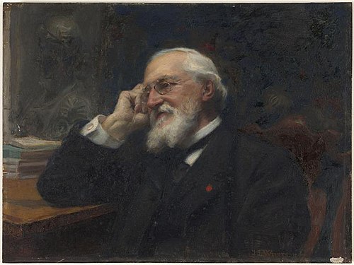 Portrait de Georges Lafenestre, 1907, Jean-Joseph Weerts