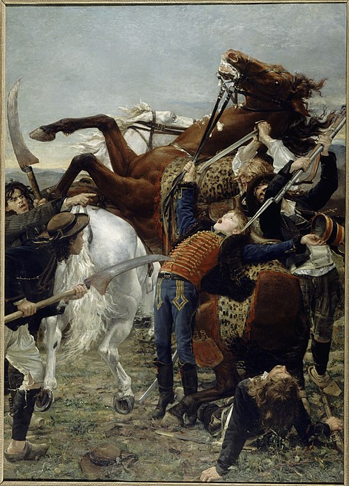 La Mort de Bara, 1883, Jean-Joseph Weerts