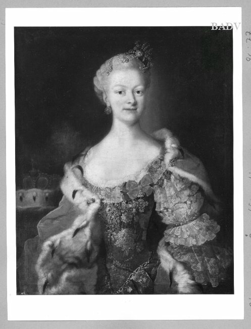 Portrait of a princess, 1740, Johann Valentin Tischbein