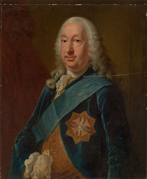 Portrait of Steven van Randwijck (1698-1769), 1759, Johann Valentin Tischbein