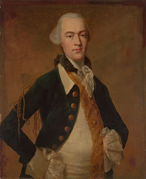 Portrait of Wilhelm Carl Hendrik van Randwijck (1730-1803), 1759, Johann Valentin Tischbein