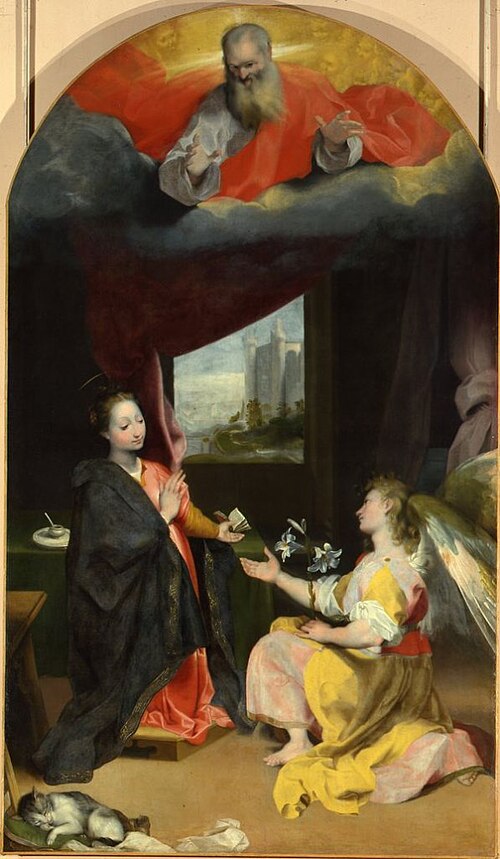 L’Annonciation, 1584, Federico Barroci