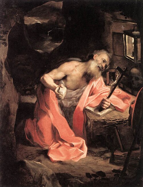 Saint Jerome, 1600, Federico Barroci