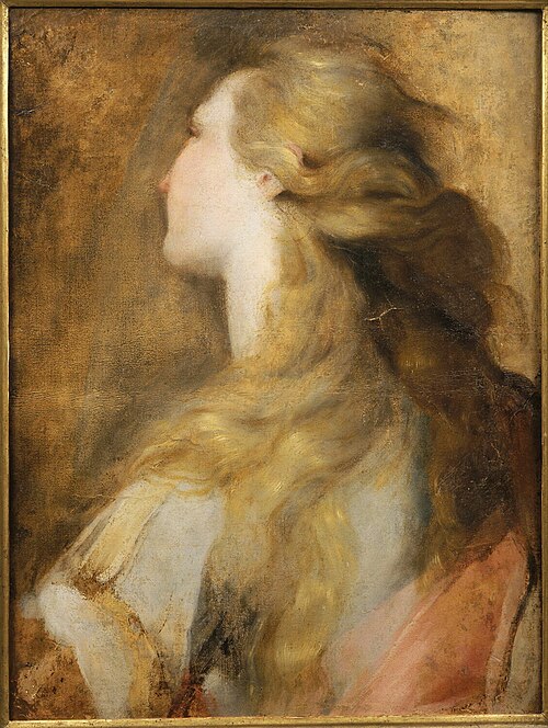 Tête de sainte Marie-Madeleine, 1550, Federico Barroci