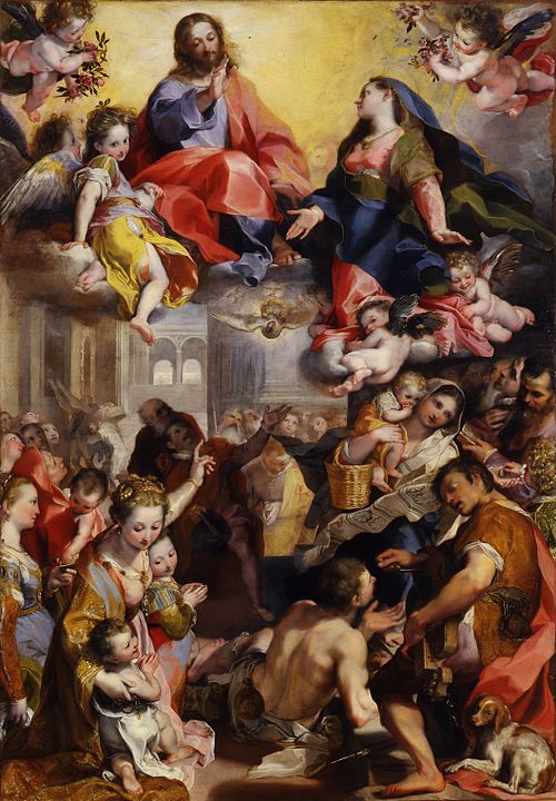 Madonna of the people, 1579, Federico Barroci