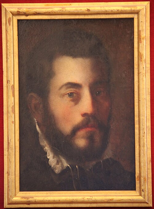 Portrait of man, 1567, Federico Barroci