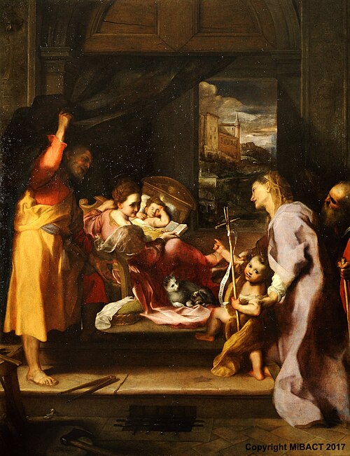Madonna of the Cat, 1590, Federico Barroci