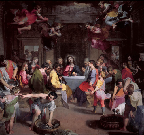 Ultima cena, 1595, Federico Barocci