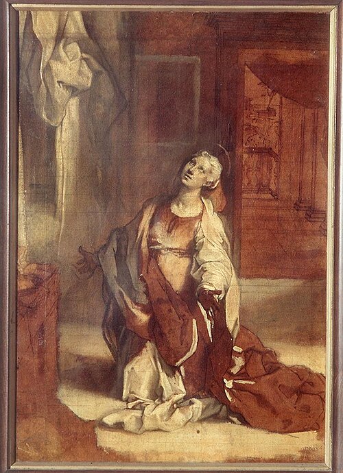 Santa in preghiera, , Federico Barocci