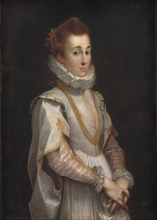 Portrait of a Young Lady, 1600, Federico Barocci