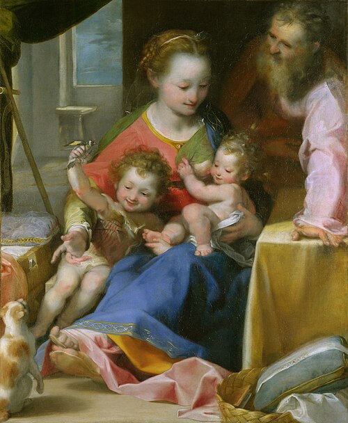 Madonna of the Cat, 1575, Federico Barocci