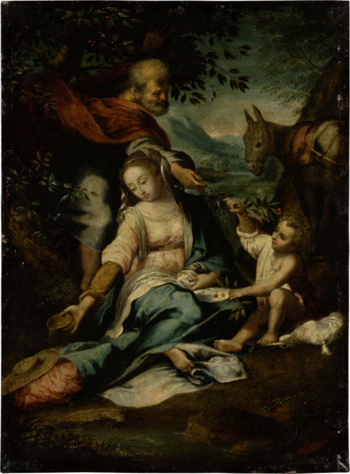 Rest on the Flight into Egypt, 1650, Federico Barocci
