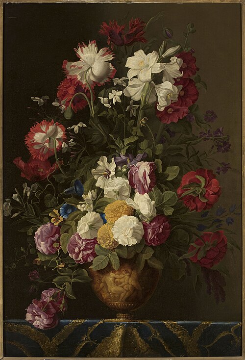 Flowers in a vase, 1645, Jean-Michel Picart