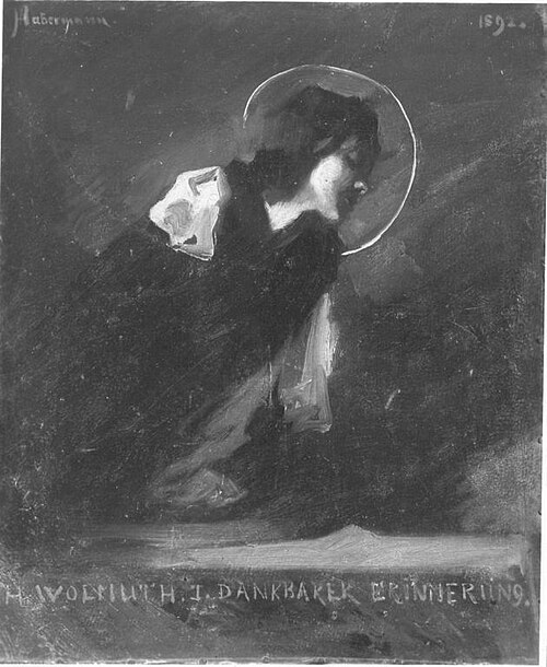 Pietà, 1892, Hugo von Habermann
