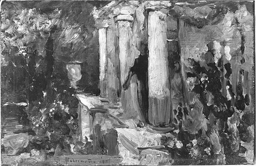 Die Reue, 1881, Hugo von Habermann