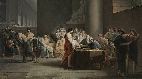 The Selection of Children in Sparta, 1785, Jean-Pierre Saint-Ours