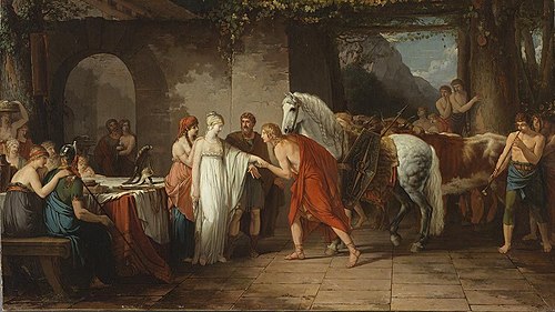 Hochzeit bei den Germanen, 1787, Jean-Pierre Saint-Ours