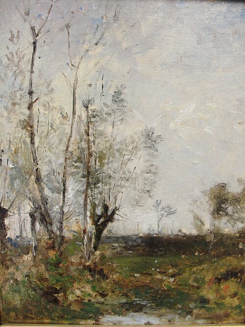 Les Saules, 1879, Jean Achard