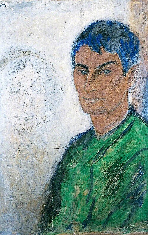 Portrait of the Artist, 1920, Otto Mueller