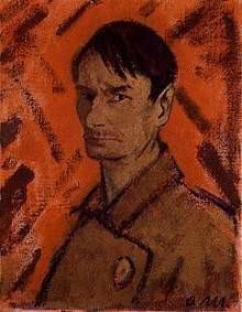 Self portrait, 1919, Otto Mueller