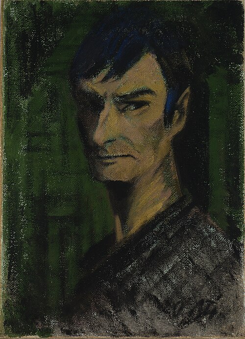 Self-Portrait, 1921, Otto Mueller