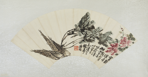 陈衡恪蔬果扇, , Shizeng Chen