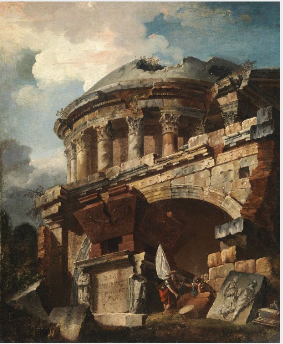 Roman Ruins, , Jean Barbault