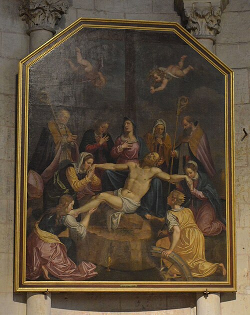 La Déploration sur le Christ mort, 1618, Jean Boucher