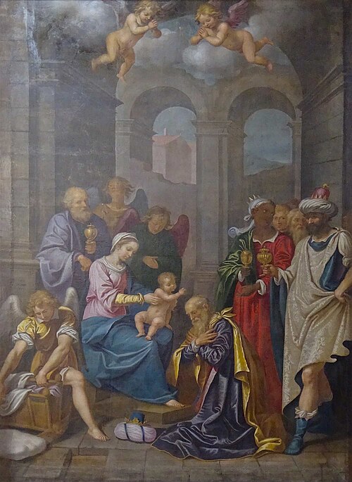 l'Adoration des Mages, 1617, Jean Boucher