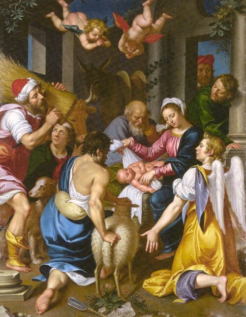 la Nativité, 1610, Jean Boucher