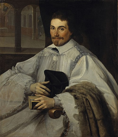 Portrait d'un chanoine, 1623, Jean Chalette