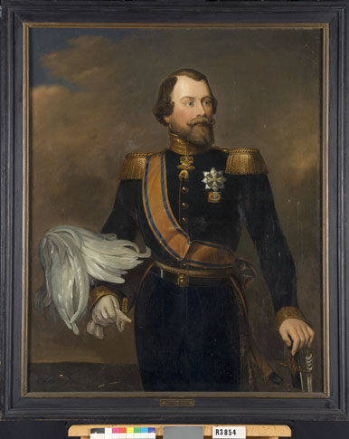 Willem III (1817-1890), koning der Nederlanden, 1862, Christiaan Kramm