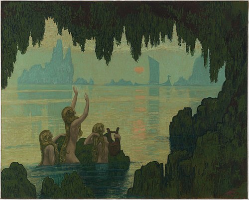 Chants sur l'eau, 1912, Jean Francis Auburtin