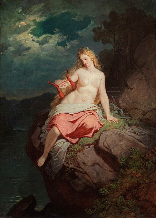 Loreley, 1850, Philipp Foltz
