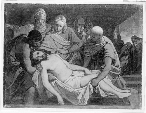 Grablegung Christi, 1836, Philipp Foltz