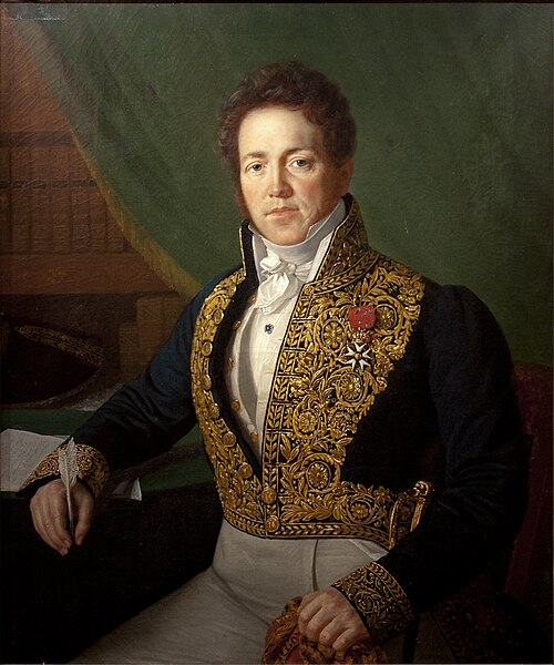 Portrait du marquis de la Moussaye, , Jean Joseph Vaudechamp