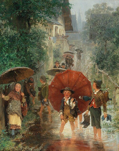 After School, 1915, Hugo Kauffmann