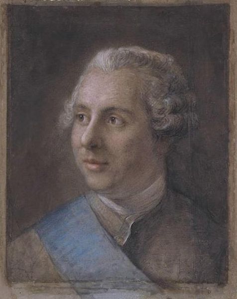 Study for the face of Louis, Dauphin of France (1729-1765), 1760, Jean Martial Frédou