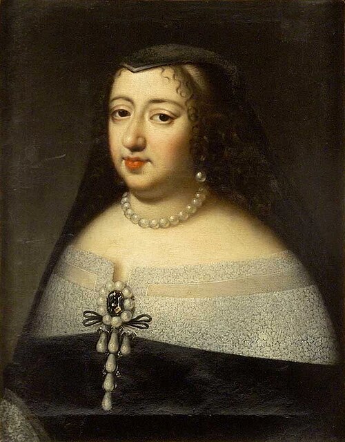 So-called Portrait of Henrietta of England, 1650, Jean Nocret