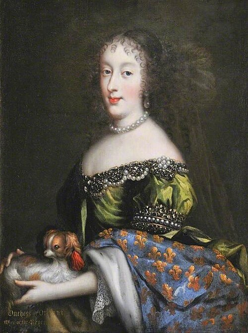 Princess Henrietta Anne, Duchess of Orléans (‘Minette’) (1644–1670), 1661, Jean Nocret