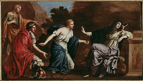 Le renoncement de Louise de la Vallière, 1650, Jean Nocret