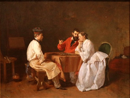 La partie de dames, , Jean Pezous