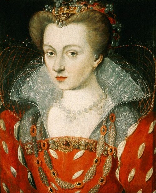 Portrait de Louise de Lorraine., 1575, Jean Rabel
