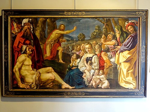 La Prédication de saint Jean, 1631, Jean Senelle
